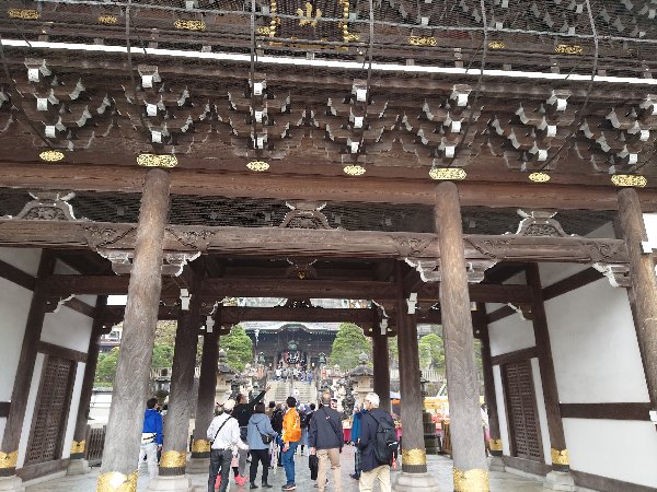 成田山新勝寺『総門』の干支彫刻