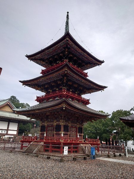 成田山新勝寺『三重塔』