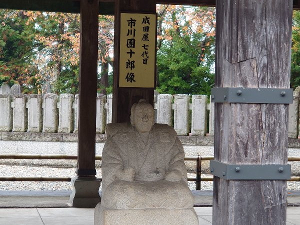 『額堂』七代目市川團十郎像