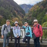 遠遊会  第６８回鳩の巣渓谷「紅葉と渓谷散策」 